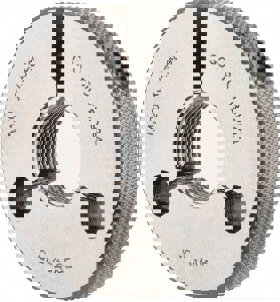 Threaded Ring Gage: M20 x 1.50 Thread, Metric, Class 6G, Go